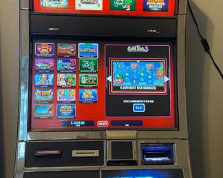 Video slot with multiple loaded games. $3000 will not be located on site. Located in Huntsville for pickup. 