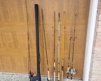 21 SevenFishingRodsReelsFlyFishingPoles