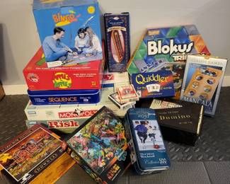 156 BoardGamesBingo500PiecePuzzlesMore