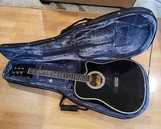 49 EstebanAmericanLegacyALC200AcousticElectricGuitarCase