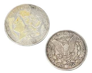 148 1921MorganSilverDollar