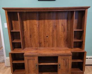 45 SauderFurnitureMediaCenterWallUnit