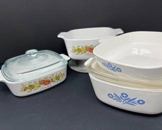 139 LEchaloteCornflowerCorningwareBakingDishes