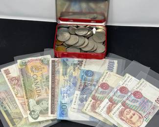 181 ForeignDollarsandCoins