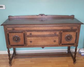 10 AntiqueNorthWesternCabinetCoBuffetSideboard