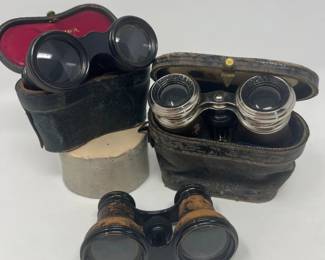 122 TrioOperaHorseRacingGlasses
