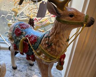 Fitz & Floyd Reindeer 