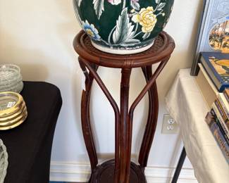 New England Pottery Fish Bowl Planter