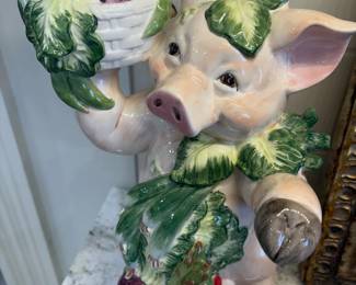 Fitz & Floyd “Percy the Pig”