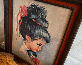 Vintage Medeiros Framed Print