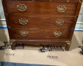 Henredon Asian Inspired Petite Chest of Drawers 