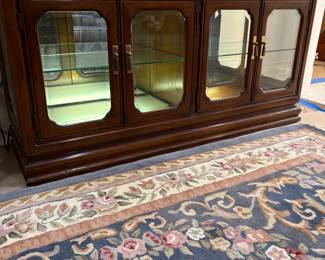 Thomasville Lighted Buffet Display Cabinet 