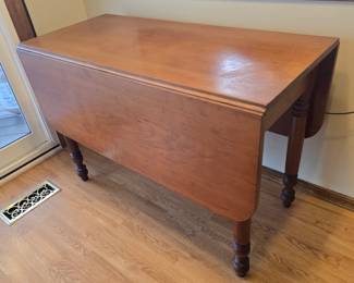 cherry dropleaf table