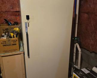 upright freezer