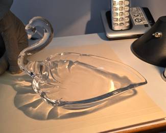Duncan Miller swan dish