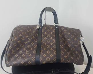 Louis Vuitton Keepall Bandouliere 45 Monogram Canvas Duffle Bag - Retail: $2,800