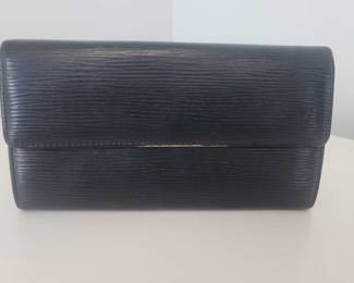 Louis Vuitton Epi Leather Long Wallet Black - Retail: $450