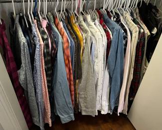 Hundreds of pieces of quality/name-brand women’s clothing and accessories.