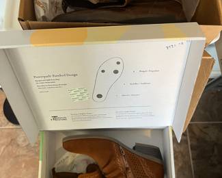 Approximately 75-100 pairs of women’s shoes, most U.S. size 7.5-8.0. Brands include Clarks, Ryland, Earth Origins, Skechers, Vionic, Miz Mooz, Duckfeet, and others.