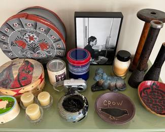 Extensive selection of both vintage and contemporary folk art. Former owner also a fan of Frida Kahlo.