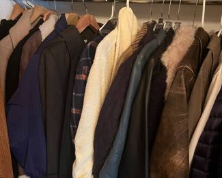 Excellent selection of coats and jackets. Brands include Sundance, Studio, Bridgehampton, Robert W. Stolz, Liz Claiborne, Ann Taylor, and many others.