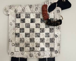 Sheep checker board by Country Lamb, Ltd.