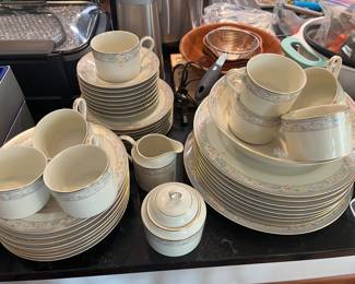 Mikasa fine china.
