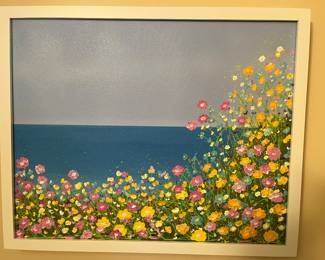 Extensive selection of framed art.