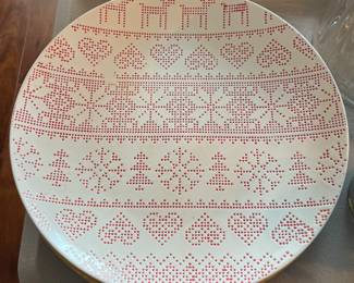 Large plate/platter by Fireside Collection/Now Designs.