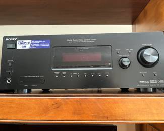 Sony Digital Audio/Video Control Center.