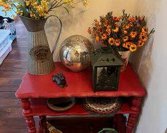 Excellent selection of quality home decor throughout the house.