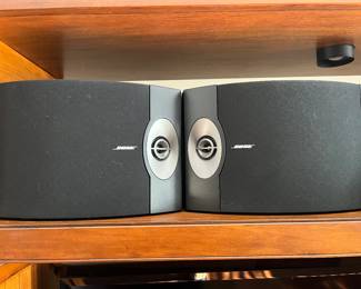 Pair of Bose 301-V stereo speakers.