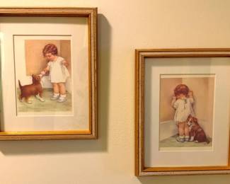 116 2 Framed Prints - 11" x 9"