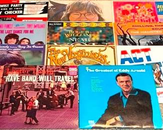 220 Lot of 11 Assorted LP Records