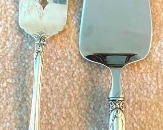 71 2 Towle Sterling Serving Utensils - Old Master