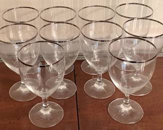 59 10 Glasses - 6" Tall