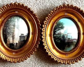 5 Set of 2 Framed Prints - 5.5" x 5"