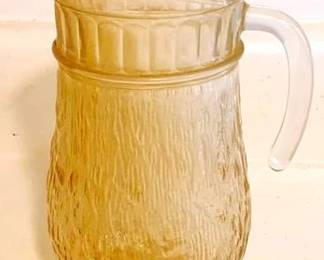 259 Glass Pitcher - 9" tall