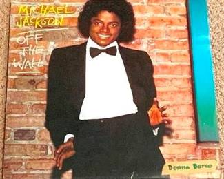 224 Michael Jackson - Off the Wall LP Record