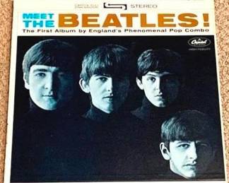 225 Meet The Beatles! LP Record
