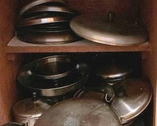 235 Cabinet Lot of Pots & Pans