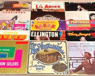 223 Lot of 15 Assorted LP Records