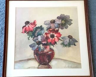 134 Framed Print - 21" x 21"