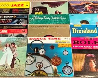 219 Lot of 12 Assorted LP Records