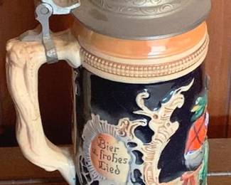 200 German Beer Stein - 9" Tall