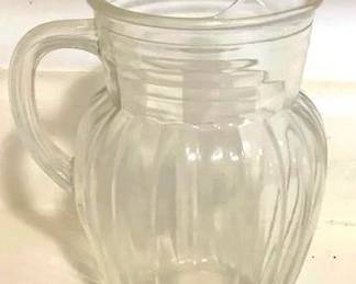 248 Glass Pitcher - 10" tall