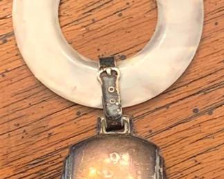 48 Sterling & Pearl Baby Rattle - 3" Long