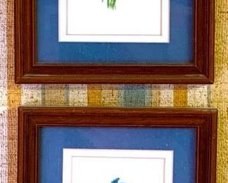 155 2 Framed Prints - 9" x 7.5"