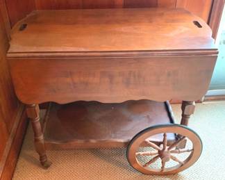 181 Drop Side Serving Cart - 31" x 35" x 28"