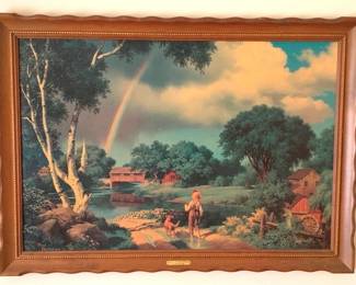 88 Framed Print "Days to Remember" by P. Detlefson 29 x 41